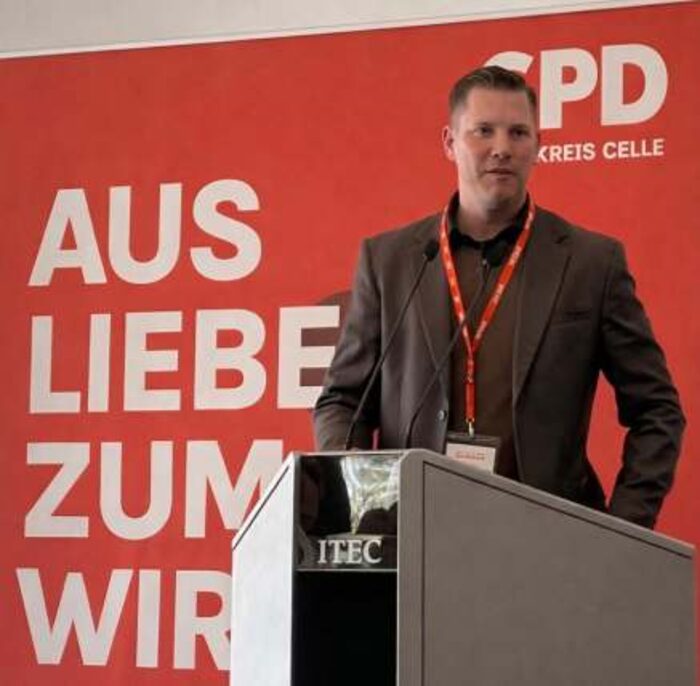 Axel Kernbach bei einer Rede